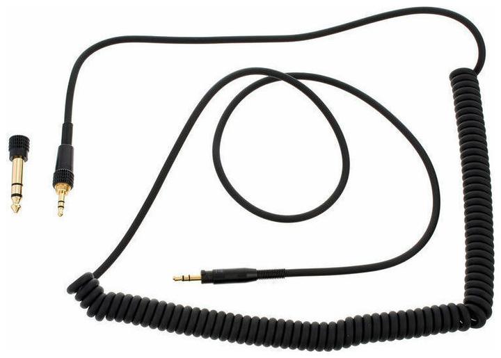 Produktbild V-Moda CoilPro Kabel, Spiralkabel (1.2m, 3.5mm Klinke, iPhone, iPad Air, iPad mini, iPad)