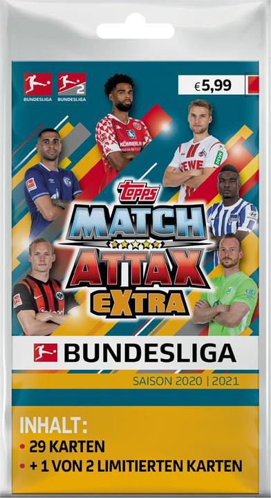 Topps Match Attax Extra Blister Pack 2020/2021 (English, French, German, Italian)
