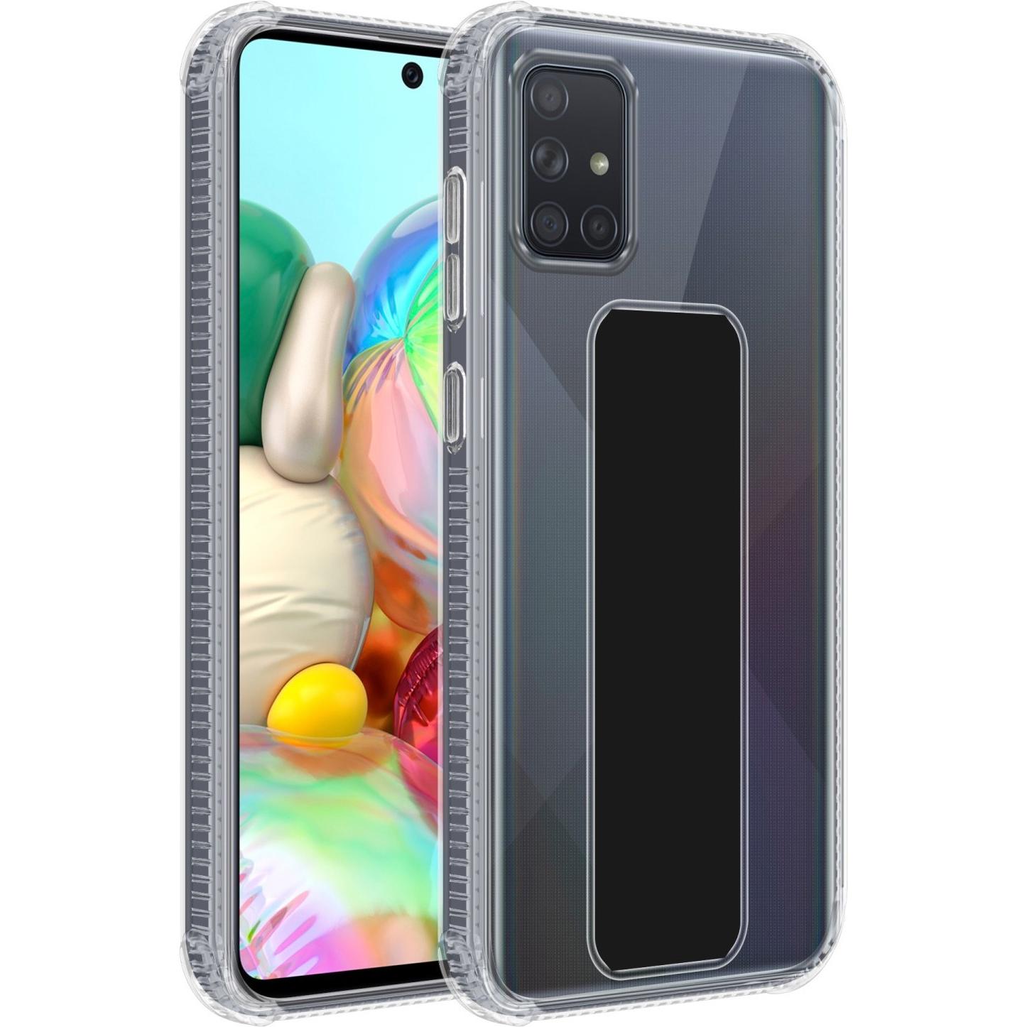 Thumbnail - Cadorabo Hülle für Samsung Galaxy A51 4G / M40s im TPU mit Halterung LM167 Style (Samsung Galaxy M40s), Smartphone Hülle...