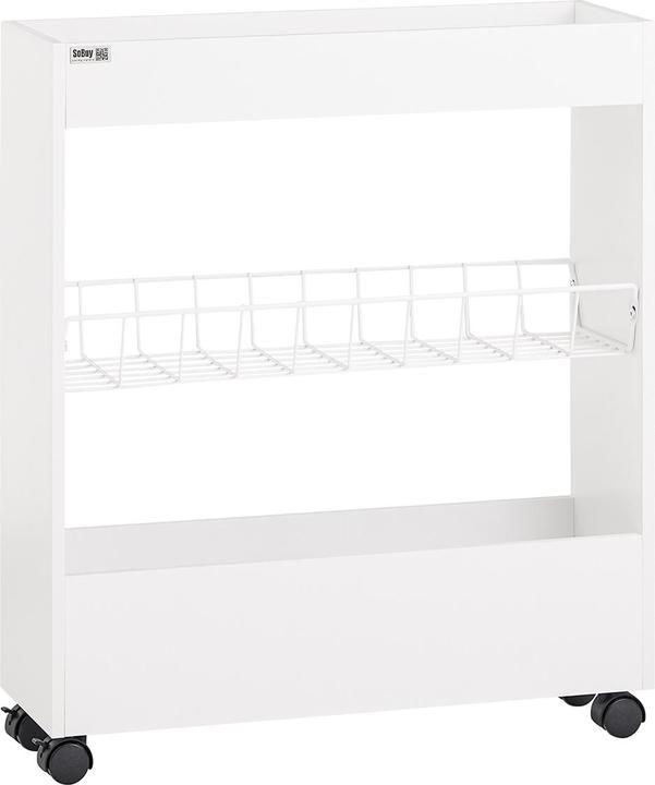 Immagine prodotto SoBuy Scaffale a nicchia con 3 ripiani (20 x 70 x 60 cm)