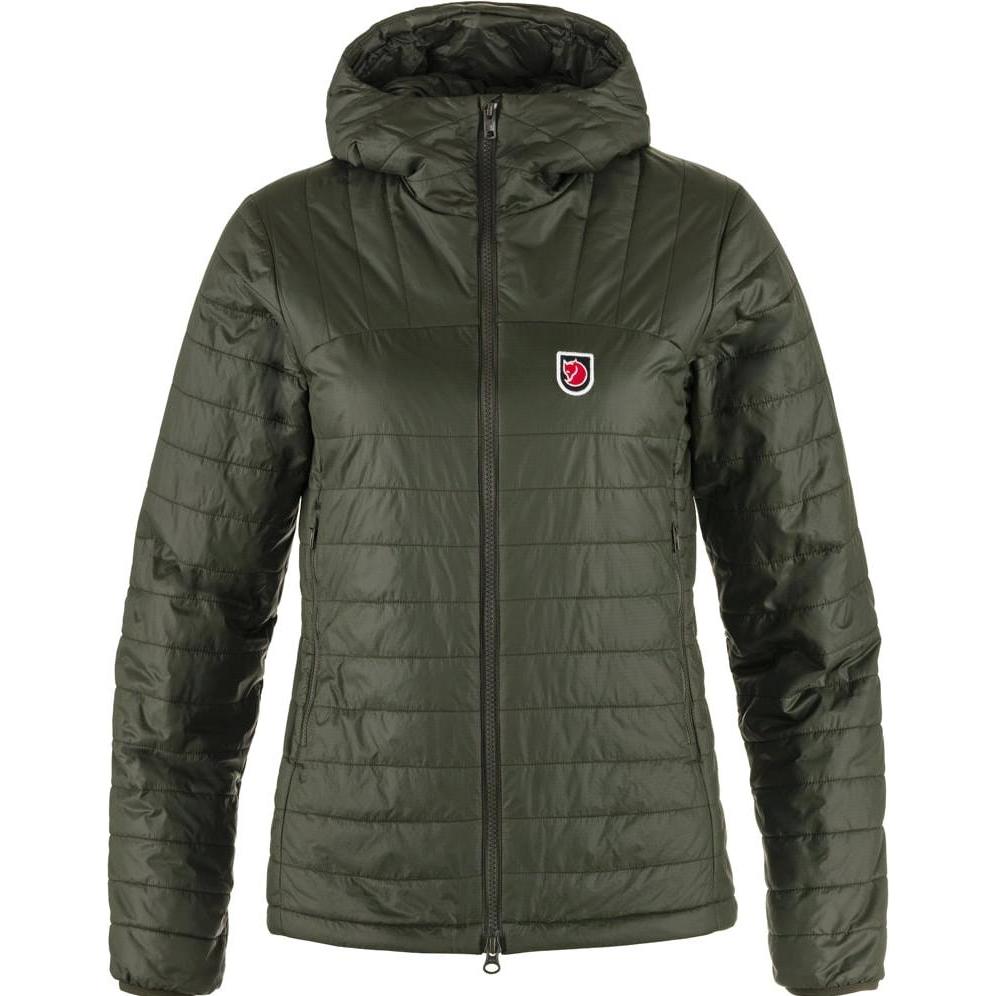 Fjällräven, Donne, Felpa + Maglione, Expedition X-lätt Hoodie W, Verde, (S)