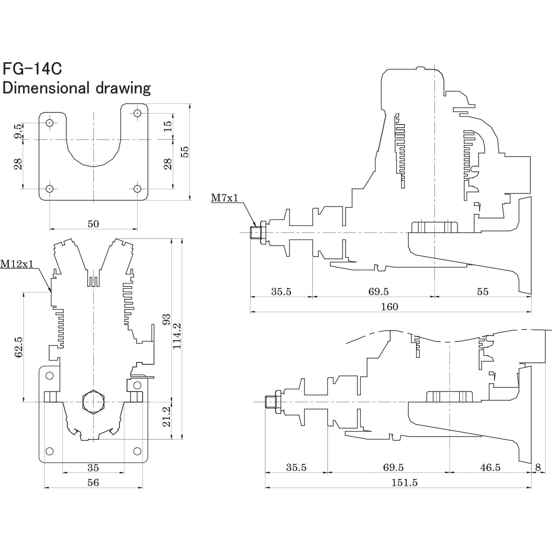 Thumbnail - Saito fg-14c benzin 4t-motor
