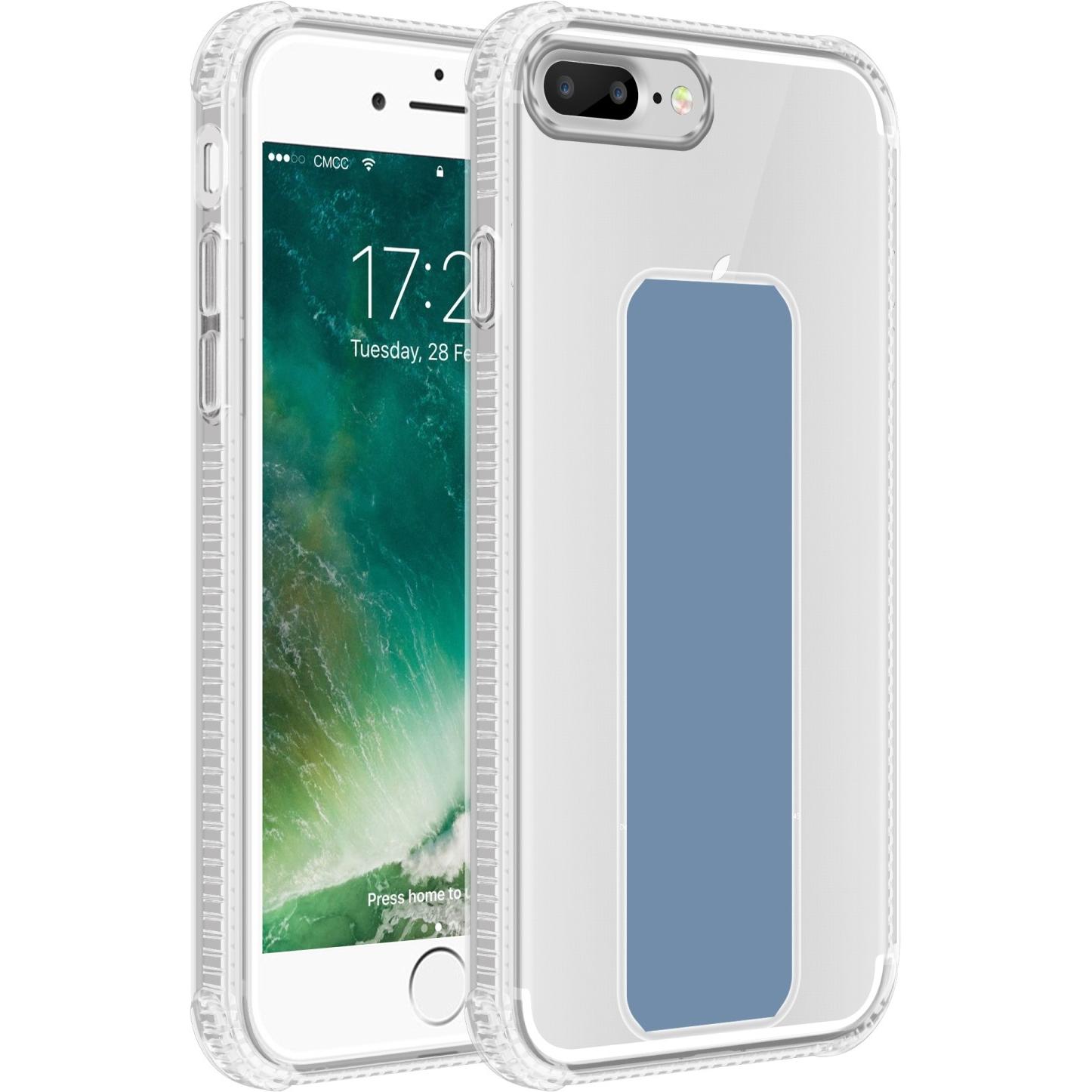 Cadorabo Hülle für Apple iPhone 7 PLUS / 7S PLUS / 8 PLUS im TPU mit Halterung LM167 Style (Apple iPhone 7 Plus), Smartp...
