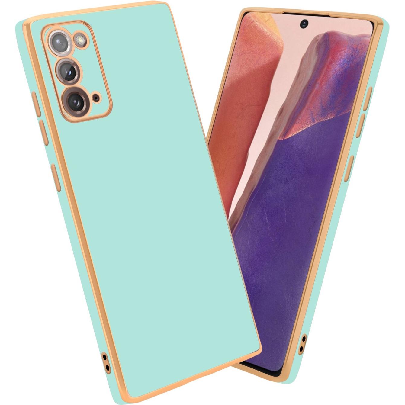 Cadorabo Hülle für Samsung Galaxy NOTE 20 im TPU mit Kameraschutz LM130 Style (Samsung Galaxy Note 20), Smartphone Hülle...