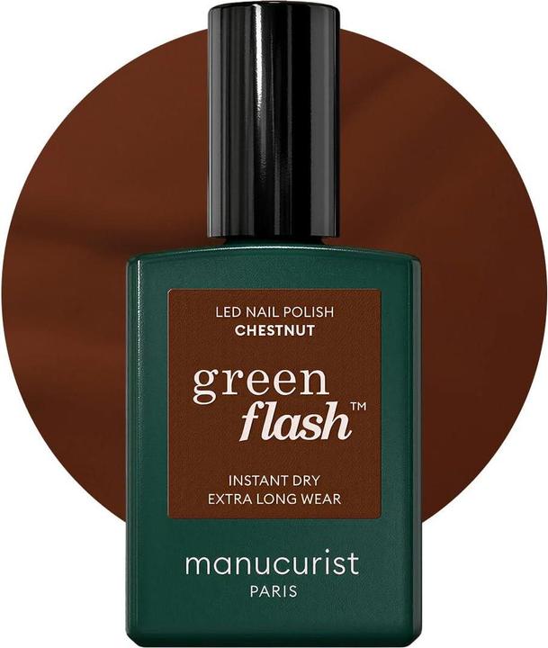 Produktbild Manucurist Green Flash Nagellack Chestnut (Chestnut)