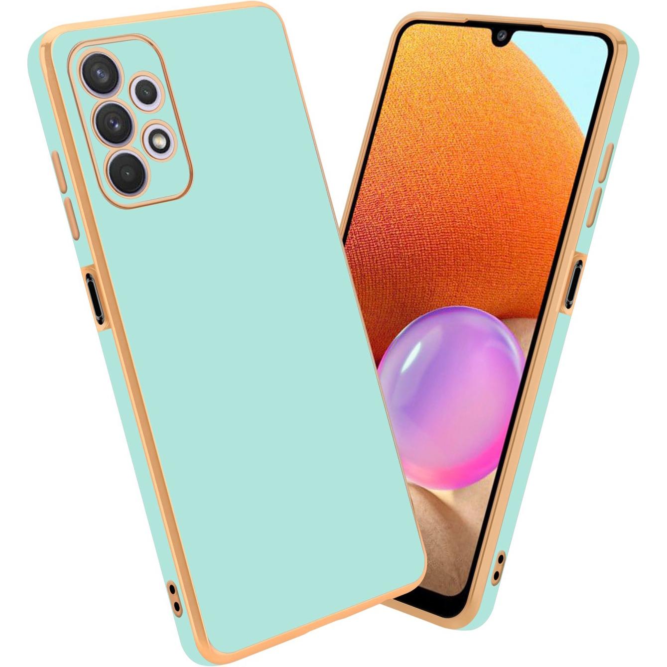 Cadorabo Hülle für Samsung Galaxy A32 5G im TPU mit Kameraschutz LM130 Style (Samsung Galaxy A32 5G), Smartphone Hülle, ...