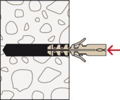 Immagine prodotto Fischer Tassello a espansione M 6 S 40 mm 8 mm 5 (100 pz.)