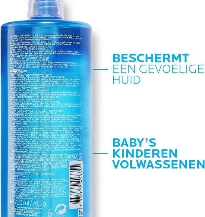 Immagine prodotto La Roche Posay Lipikar Gel Lavant (750 ml)