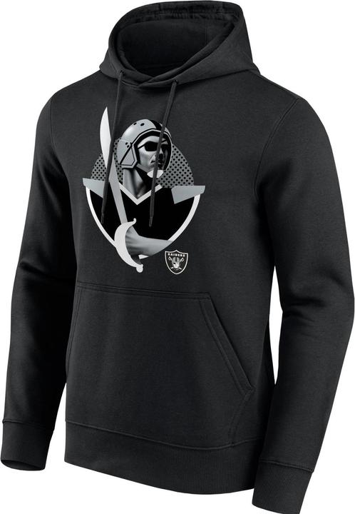 Actual product image Fanatics NFL Fleece Hoody - ILLUSTRATION Las Vegas Raiders - XXL (XXL)