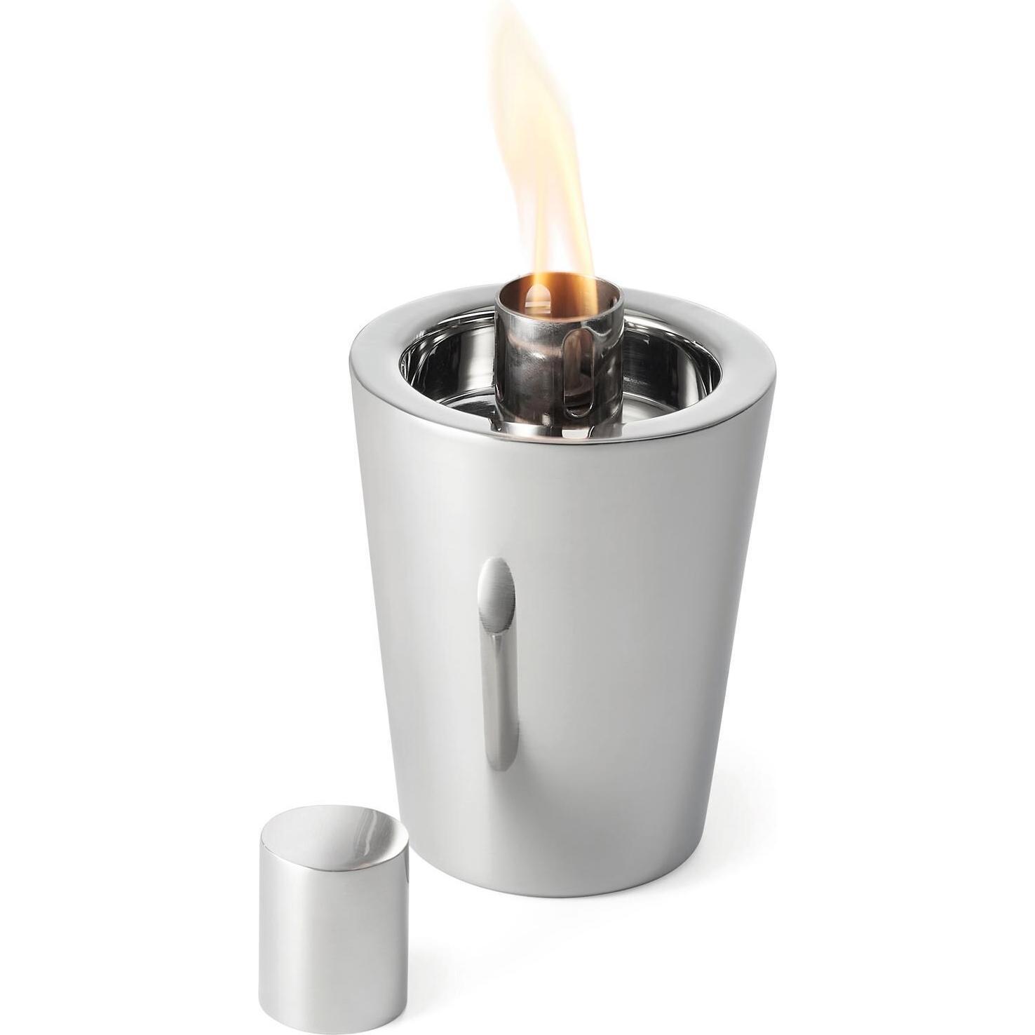 Philippi, Fiaccola, Torcia da tavolo Tarcia 13 x 9 cm, Argento