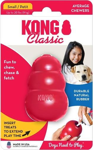 Produktbild KONG Classic (Apportieren, Futterspielzeug Hund, Kauspielzeug Hund)