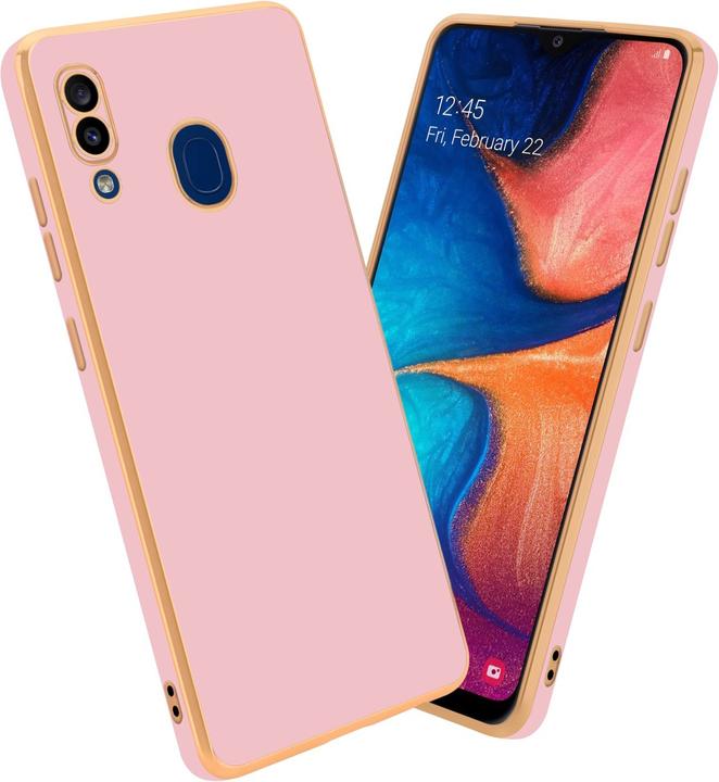 Actual product image Cadorabo Case for Samsung Galaxy A20 / A30 / M10s in TPU with camera protection LM130 Style (Samsung Galaxy A20, Samsung Galaxy M10s, TCL A30)