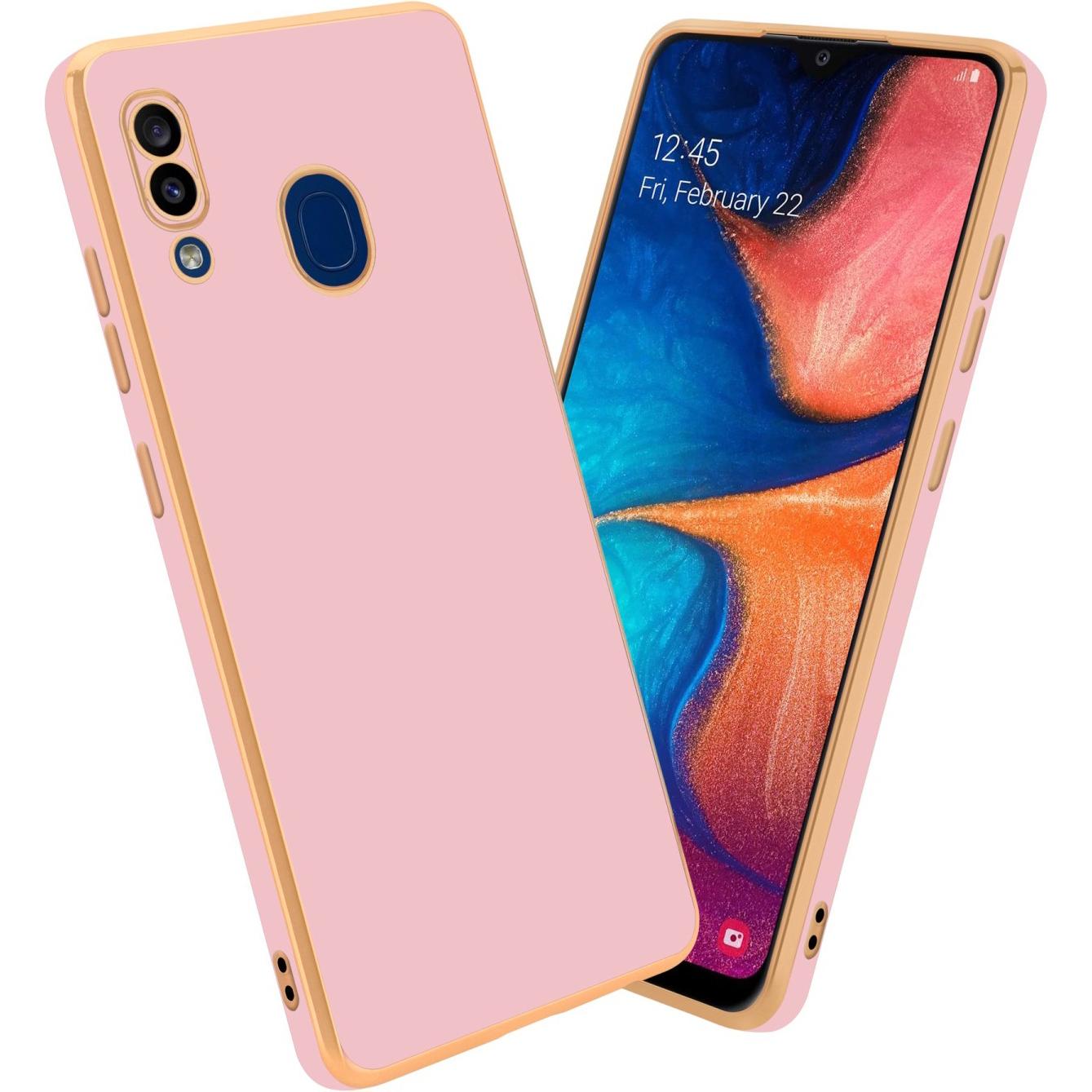 Thumbnail - Cadorabo Hülle für Samsung Galaxy A20 / A30 / M10s im TPU mit Kameraschutz LM130 Style (Samsung Galaxy A20, Samsung Gala...