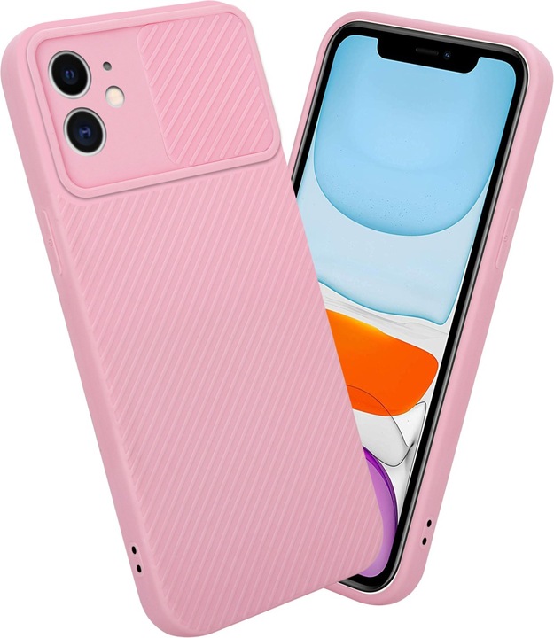 Produktbild Cadorabo Hülle für Apple iPhone 11 im TPU mit Kameraschutz LM009 Style (Apple iPhone 11)