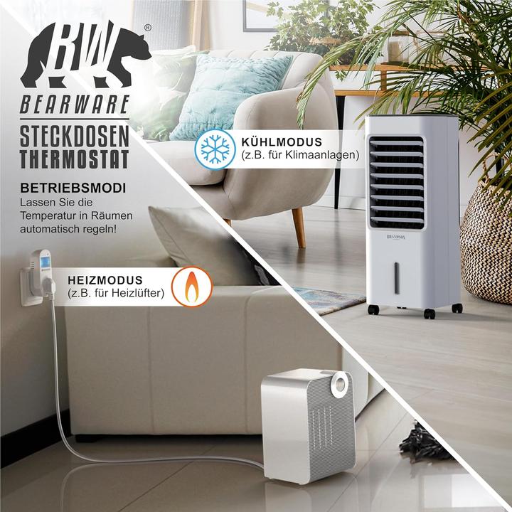 Actual product image Bearware Steckdosen-Thermostat