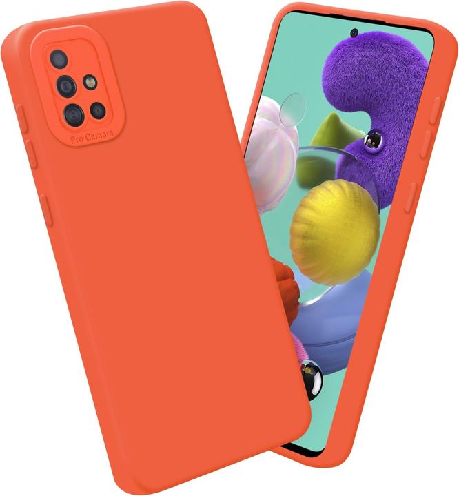 Actual product image Cadorabo Case for Samsung Galaxy A51 4G / M40s in TPU Fluid LM162 Style (Samsung Galaxy M40s)