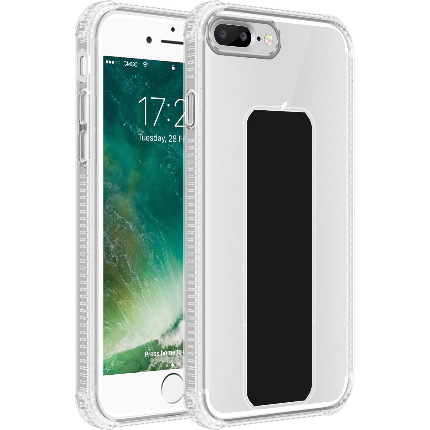 Cadorabo Hülle für Apple iPhone 7 PLUS / 7S PLUS / 8 PLUS im TPU mit Halterung LM167 Style (Apple iPhone 7 Plus), Smartp...