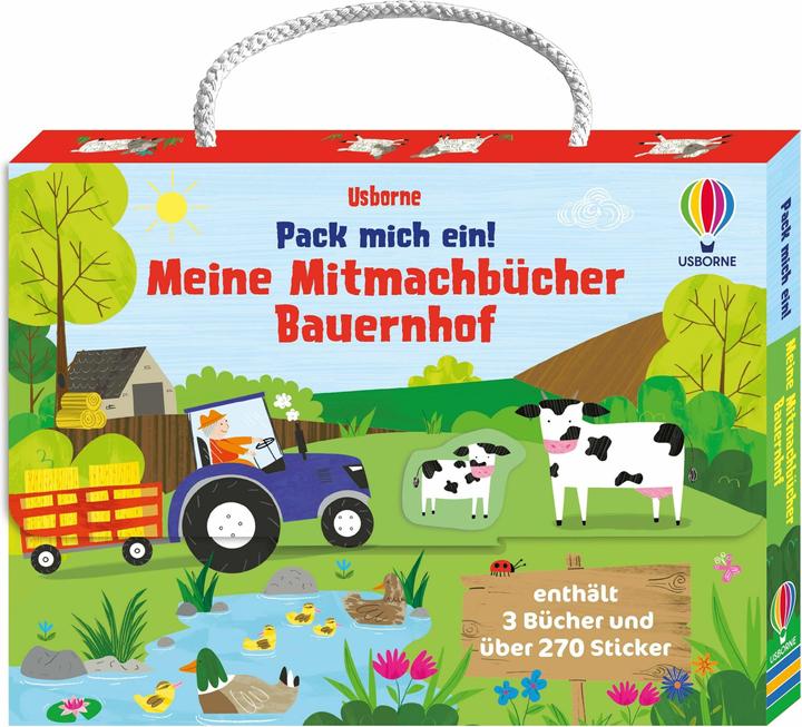 Immagine prodotto Pack mich ein! Meine Mitmachbücher: Bauernhof (Tedesco)