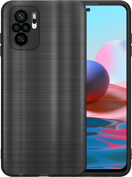 Actual product image Cadorabo Case for Xiaomi RedMi NOTE 10 4G / RedMi NOTE 10S in TPU Brushed Camera Protector LM160 Style (Xiaomi Mi Note 10, Xiaomi Redmi Note 10S)