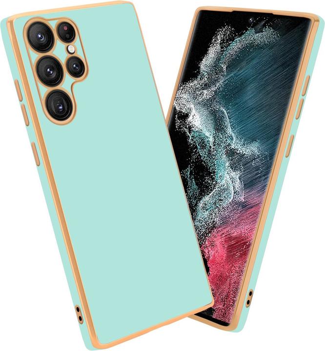 Cadorabo Hülle für Samsung Galaxy S22 ULTRA im TPU mit Kameraschutz LM130 Style (Samsung Galaxy S22 Ultra)