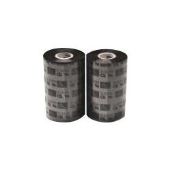 Zebra, Beschriftungsband, Wax Ribbon, 57mmx74m (5.40 cm, Schwarz)