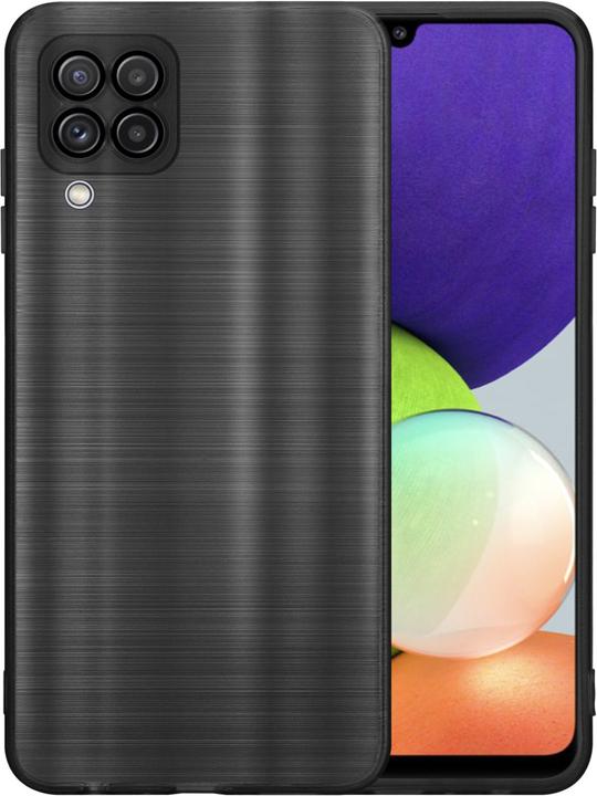 Image du produit Cadorabo Housse pour Samsung Galaxy A22 4G en TPU brossé Protection caméra style LM160 (Samsung Galaxy A22)