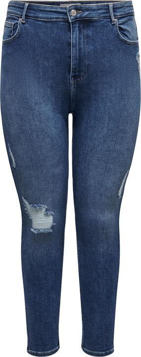 Actual product image Only Curvy CARMILA HW ANK DST Skinny Fit Jeans (W42/L32)