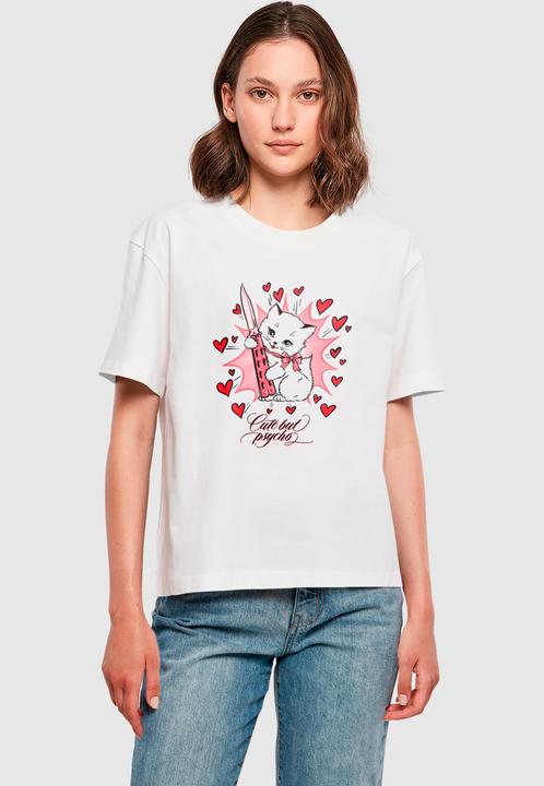 Produktbild Miss Tee Psycho Kitty Tee - 181685 (5XL)