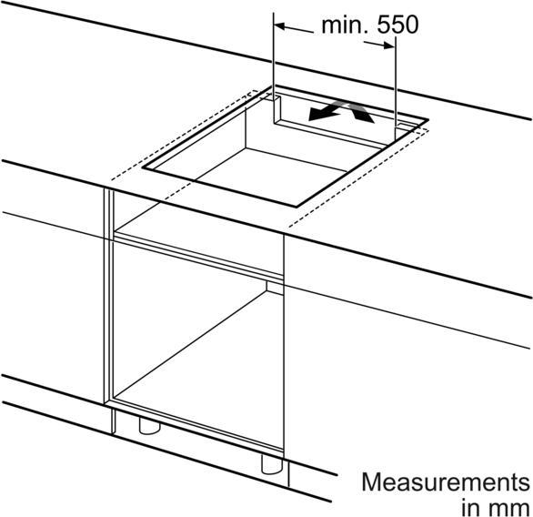 Image du produit Bosch Hausgeräte PUE612BB1J (59.20 cm, Table de cuisson à induction)