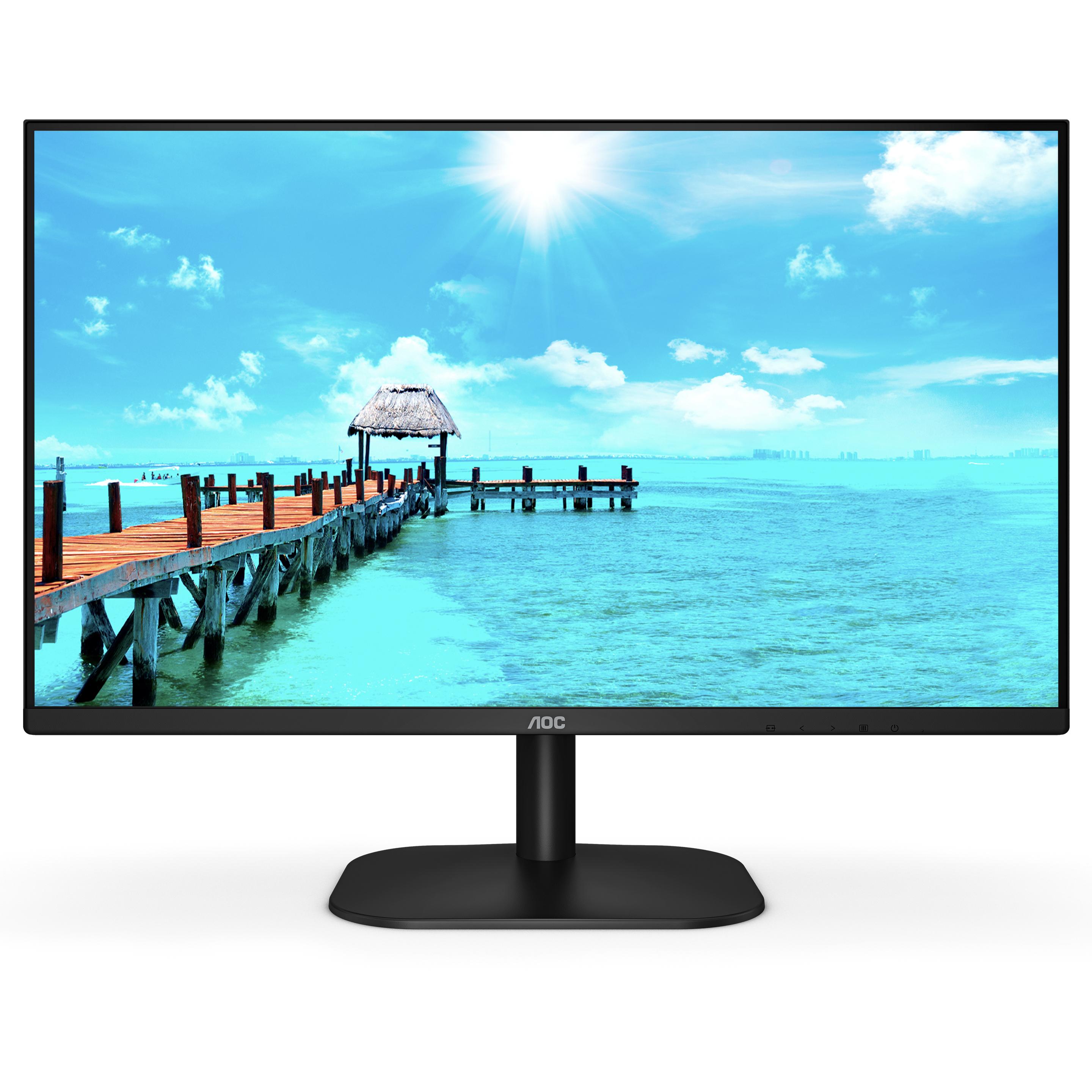 AOC 27B2QAM (1920 x 1080 Pixel, 27"), Monitor, Schwarz