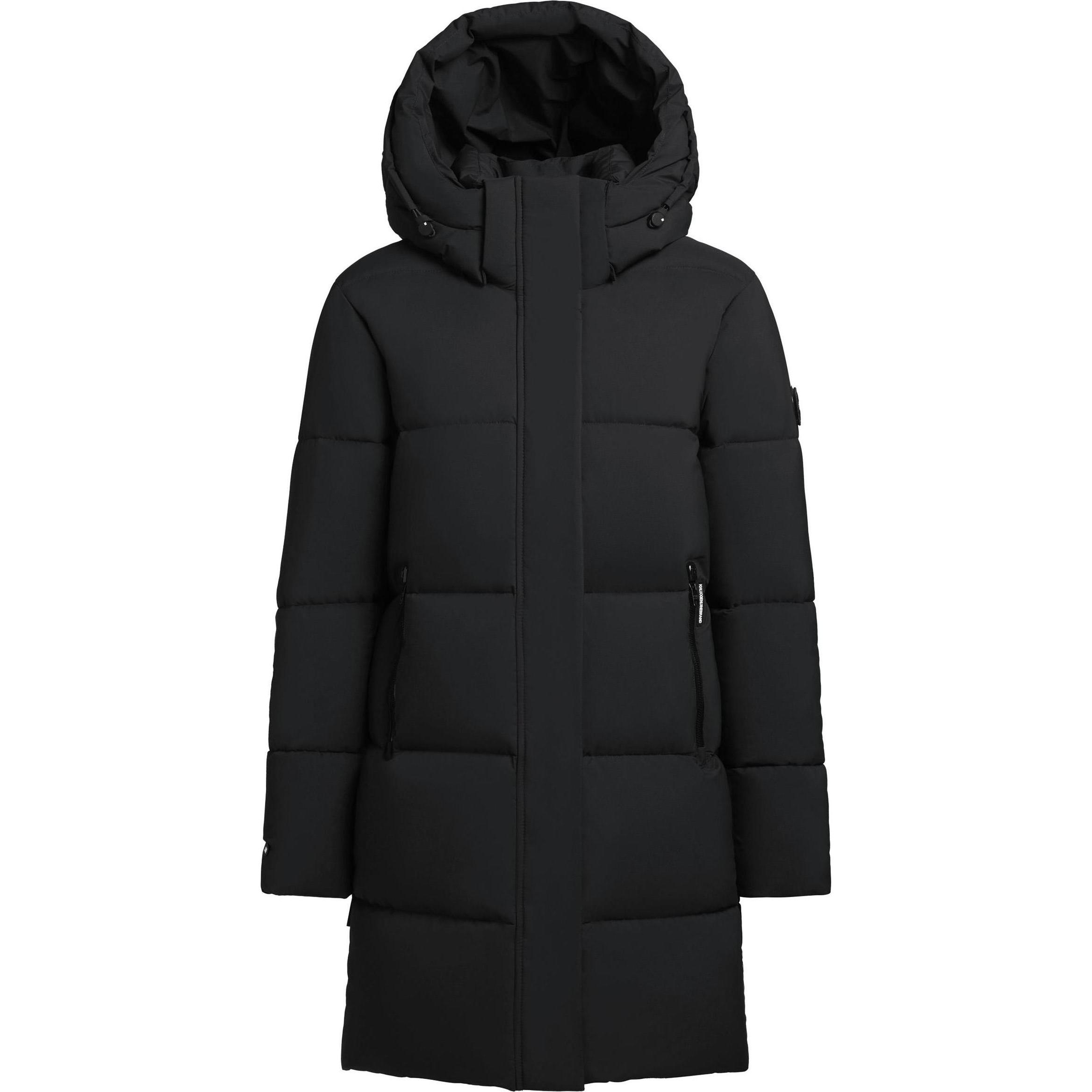 Khujo, Damen, Jacke, Haya Matt-YM (XL), Schwarz, XL
