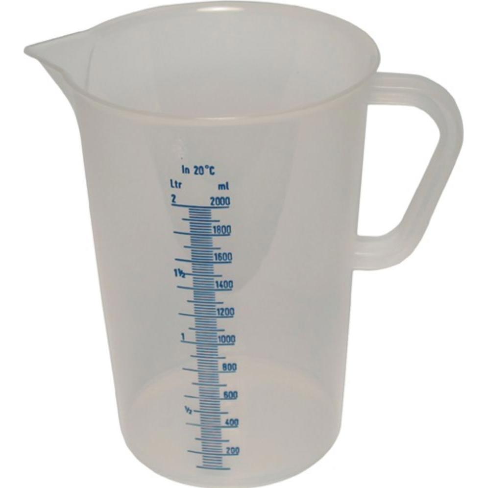 Reilang Messbecher 3 l PP, Messbecher, Weiss