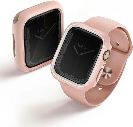 Produktbild Uniq etui Moduo Apple Watch Series 4/5/6/7/8/SE 44/45mm różowy-biały/blush-white