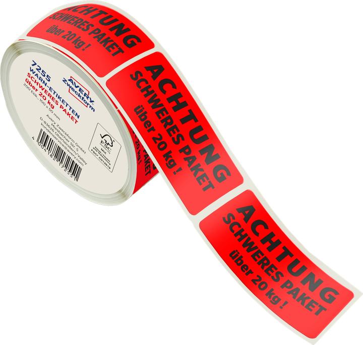 Productafbeelding Avery Warn-Etiketten