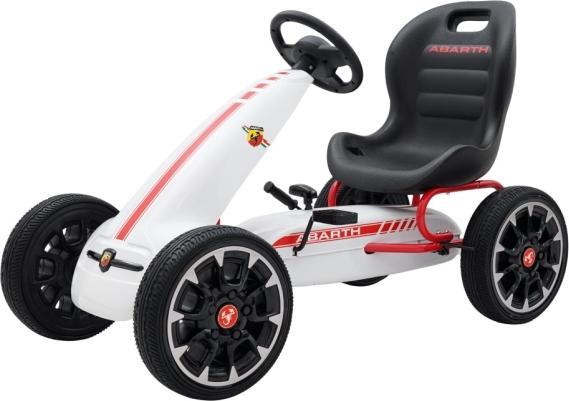Productafbeelding Megaleg Abarth skelter voor kinderen van 3-8 jaar, Hvid