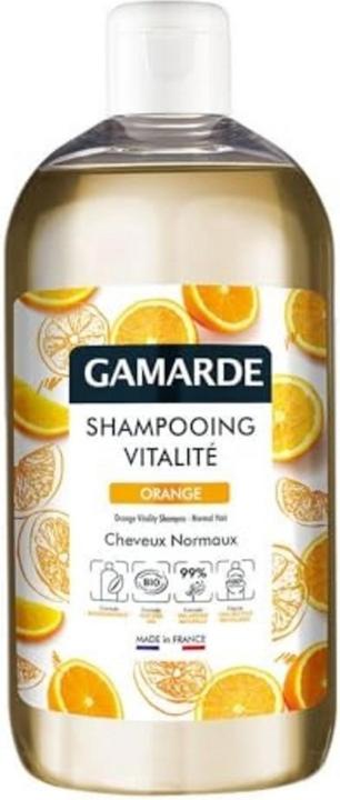 Actual product image Gamarde Shampoo Vitalité Orange (Liquid shampoo, 500 ml)