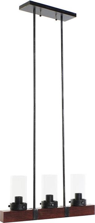 Immagine prodotto DKD Home Decor Lampada da soffitto Crystal Black Brown Aluminium (50 x 8 x 21 cm)