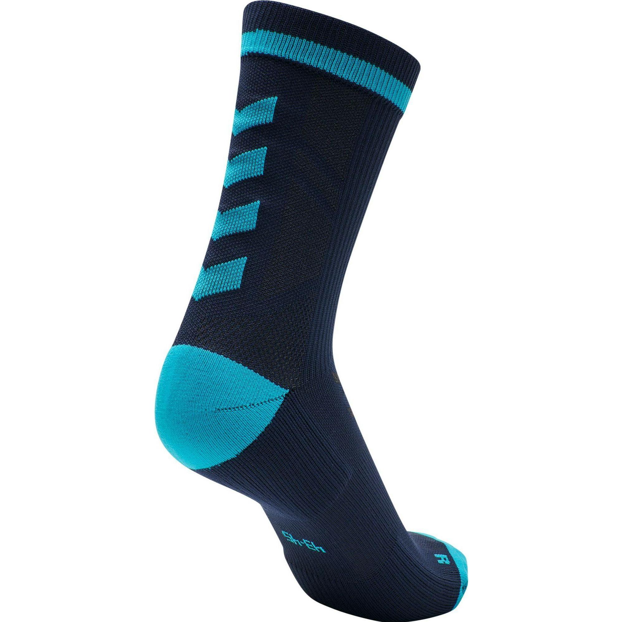 Thumbnail - hummel, Unisex, Sportsocken, Elite Indoor Sock Low Pa (46 - 48), Blau