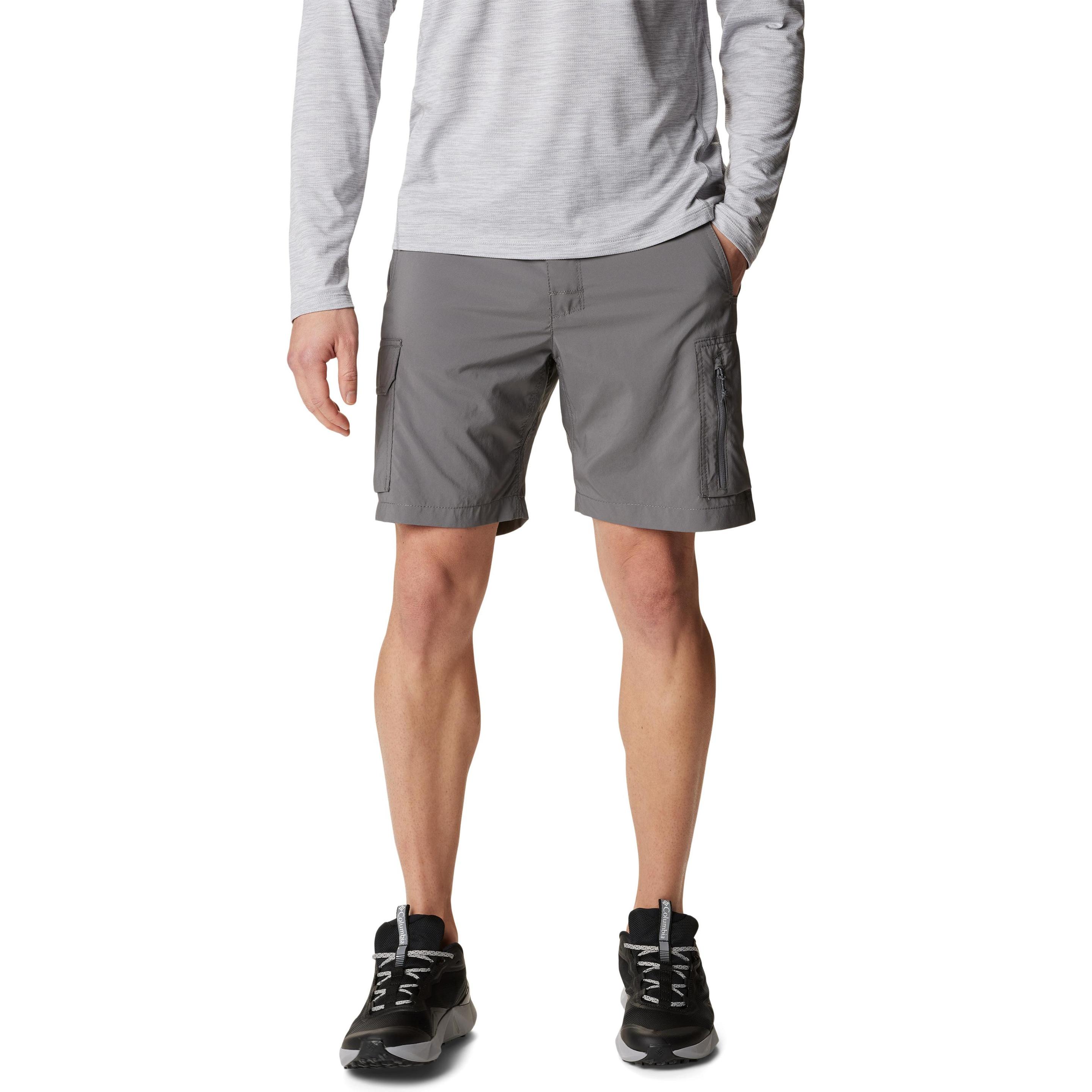 Thumbnail - Columbia, Herren, Outdoorhose, Silver Ridge Utility Cargo Short (30), Grau, 30