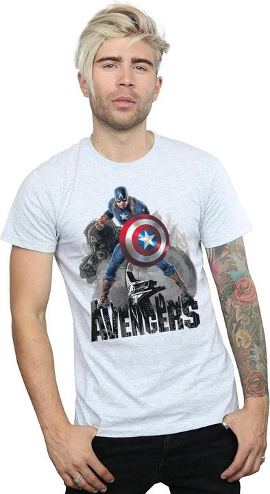 Produktbild Captain America Action Pose TShirt (M)