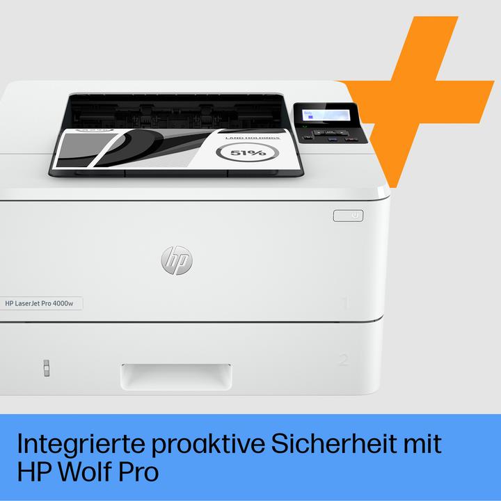 Actual product image HP 4002dwe LaserJet Pro (Laser, Black and white)