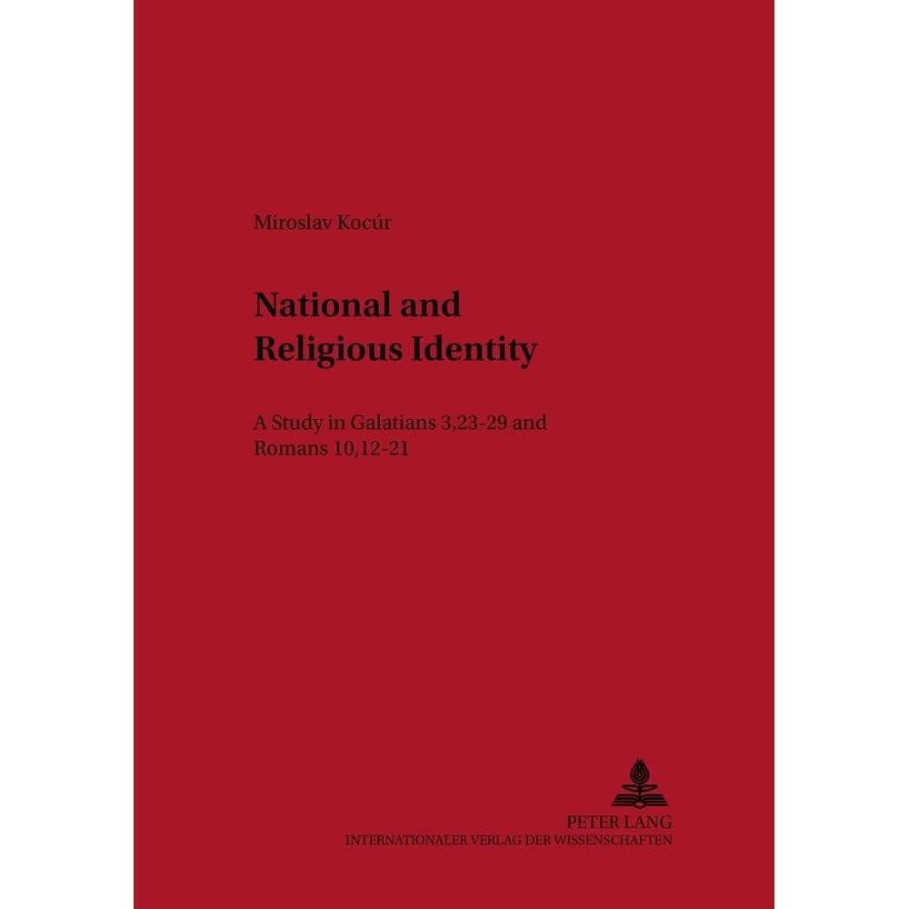 National and Religious Identity, Sachbücher von Miroslav Kocur