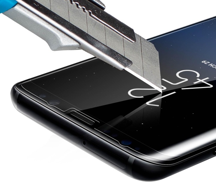 Produktbild Avizar Kristallklare Folie, Glas-Displayschutz (1 Stück, Samsung Galaxy S8+)