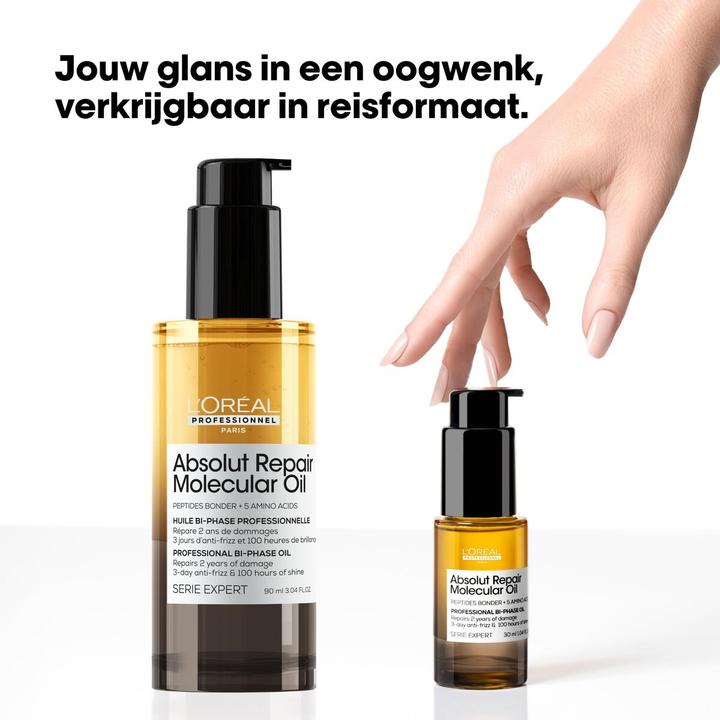 Actual product image L'Oréal Professionnel Absolut Repair Molecular Oil (90 ml)