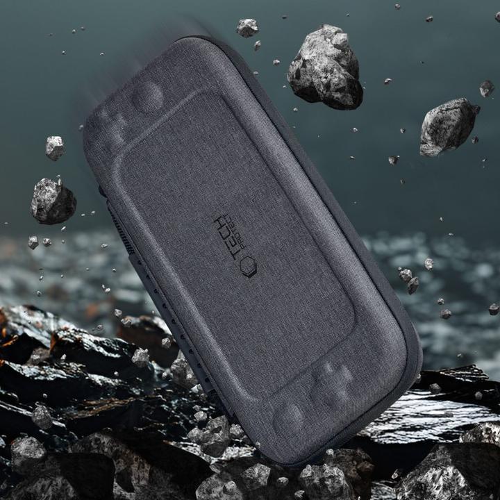 Produktbild Tech-Protect Hardpouch-Hülle für Nintendo Switch 2 - Grau (Switch)