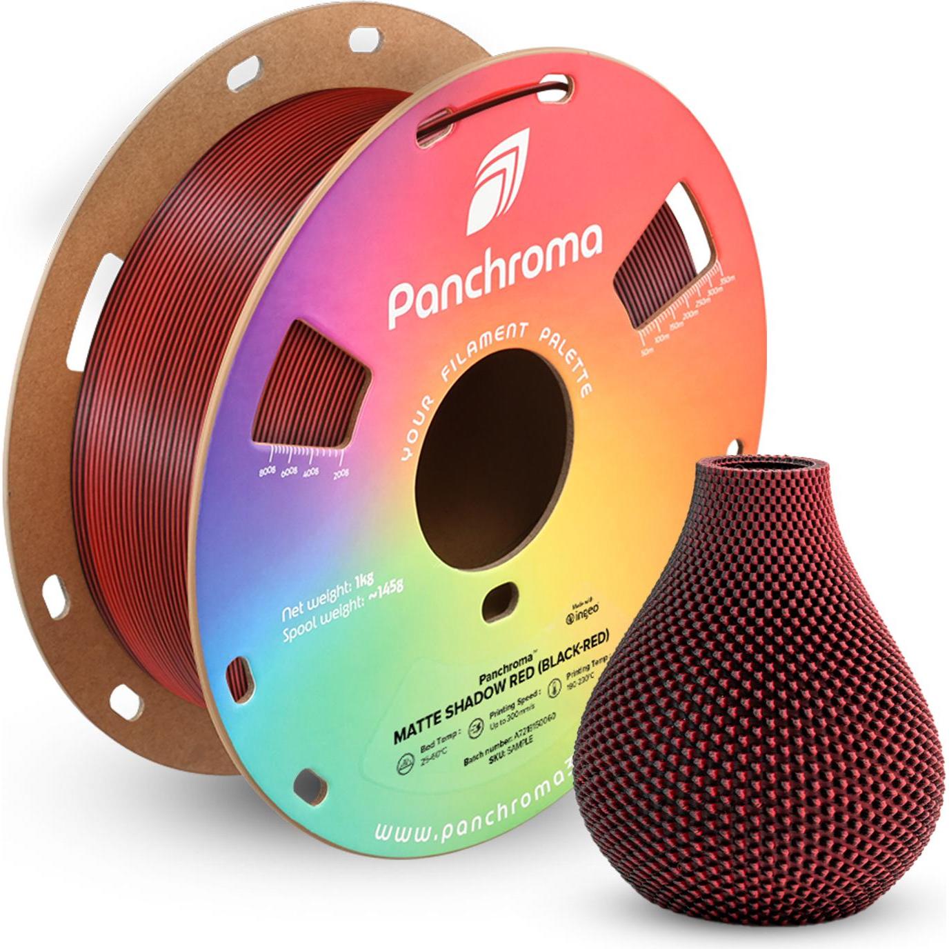 Polymaker Panchroma™ PLA Dual Matte (PLA, Mehrfarbig), 3D Filament, Mehrfarbig