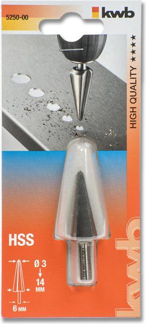 Produktbild kwb Metall-Schälbohrer 3-14 (3 mm, 14 mm)
