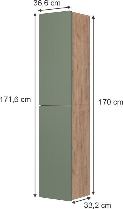 Actual product image Vicco Izan (36.60 x 33.20 x 171.60 cm)