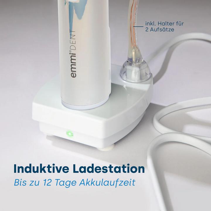 Produktbild Emmi-dent Metallic Pastellgrün Basis Set Ultraschallzahnbürste (Ultraschallzahnbürste)
