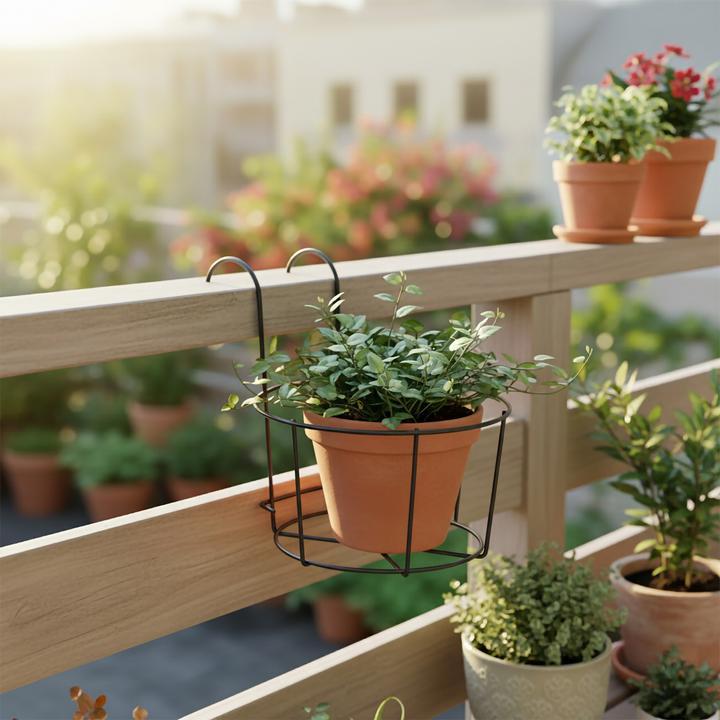 Productafbeelding Relaxdays 6x Hängeblumentopf (20 cm)